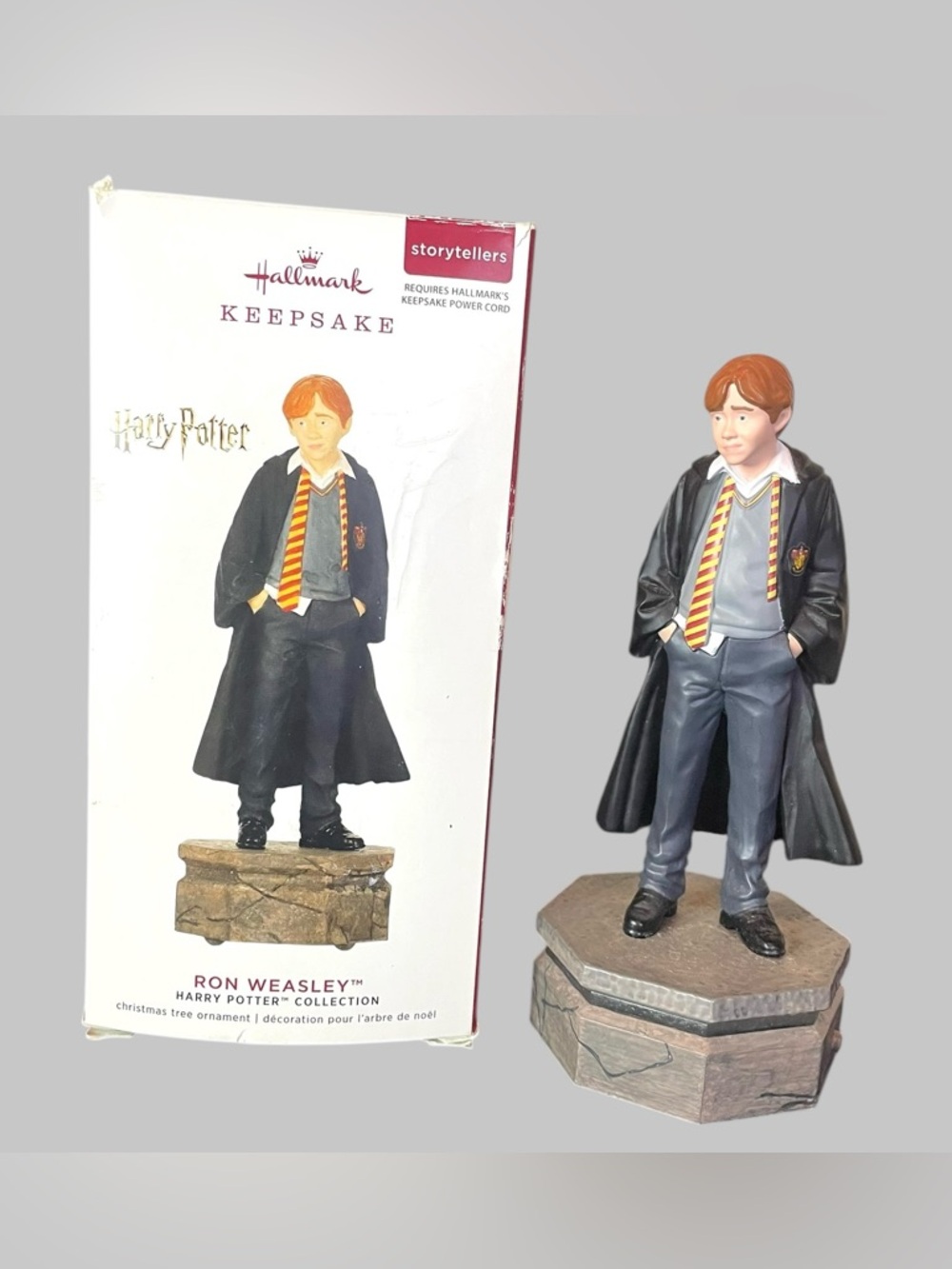 Harry Potter ~ RON WEASLEY Storyteller Ornament w/Box Sorcerer’s Stone 2019